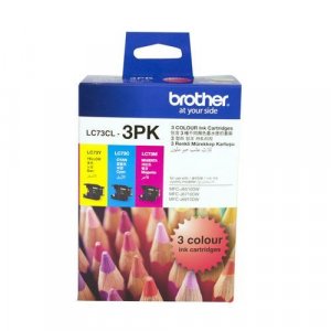 Brother LC73 Colour Value Pack Ink Cartridges LC-73CL 3PK